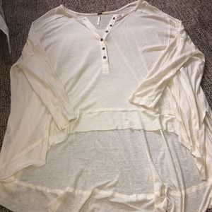 Free People Creme Longsleeve